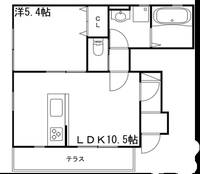 物件の間取り画像
