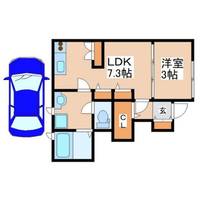 モスフロックス御着の間取り