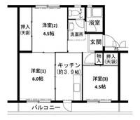 物件の間取り画像
