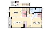 物件の間取り画像