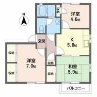 物件の間取り画像