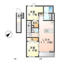 物件の間取り画像