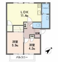 物件の間取り画像