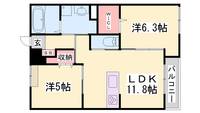 物件の間取り画像