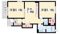 物件の間取り画像