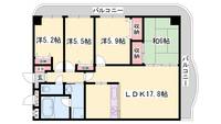 物件の間取り画像