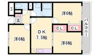物件の間取り画像