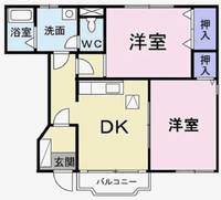物件の間取り画像