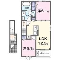 物件の間取り画像