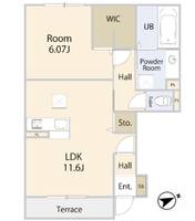 物件の間取り画像