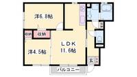 物件の間取り画像