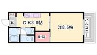コーワキャッスルの間取り