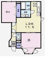 物件の間取り画像