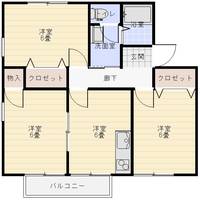 物件の間取り画像