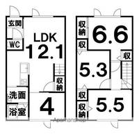 物件の間取り画像