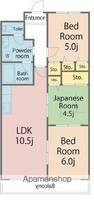 物件の間取り画像