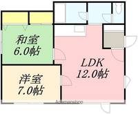 コーポ第一ダックス104の間取り