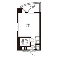 プレスイン篠原橋3Aの間取り