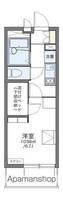 レオパレス新栄402の間取り