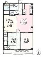 ルミナス55103の間取り
