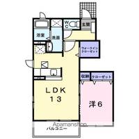 ヴィラクレールⅠの間取り