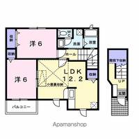 ミレニアムハイツ Sの間取り