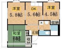 物件の間取り画像