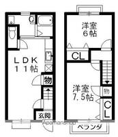 物件の間取り画像