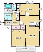 ディアス・パーク池ノ入の間取り