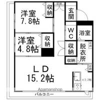 MOTTOたくま宿803の間取り