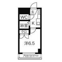 愛知県名古屋市北区鳩岡2丁目の賃貸マンションの間取り