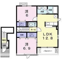 クリスタルFの間取り