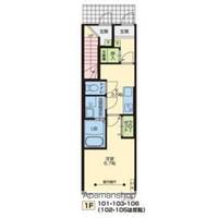 オークBの間取り