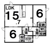 物件の間取り画像
