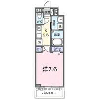 フィオーレ降松Yの間取り