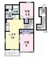 物件の間取り画像