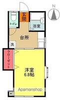レジデンスHIRO104の間取り
