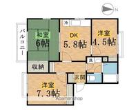 物件の間取り画像