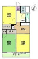 シティハイムサンシャイン201の間取り