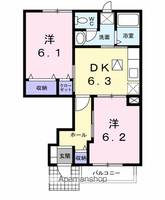 物件の間取り画像