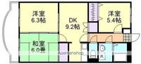 ファミーユK・A・YⅡの間取り