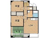 ロイヤルヒルズ中央通202の間取り