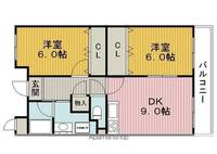NLC豊中グリーンプレイスⅢの間取り