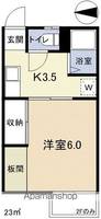 DSハイツ沢村 南棟202の間取り