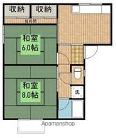 西仙北レジデンス101の間取り