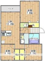 物件の間取り画像