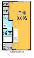 北海道網走市潮見8丁目の賃貸アパートの間取り