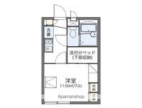 レオパレス雅103の間取り