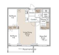 物件の間取り画像