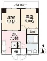 カサール三石庵203の間取り